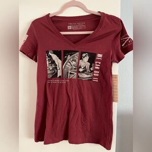 Women’s Rosie the riveter v neck